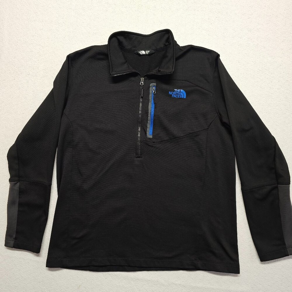 The North Face Canyonlands 1/2 Zip Half Zip Pullover Jacket Men's XL Black